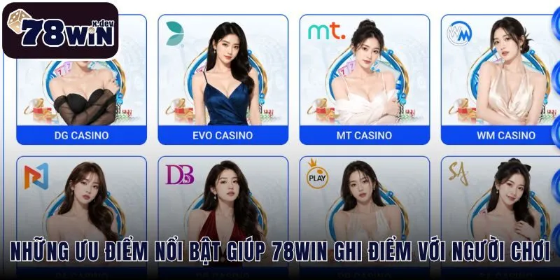 Trang Chủ 44 Các ưu điểm nổi bật của nền tảng 78WIN